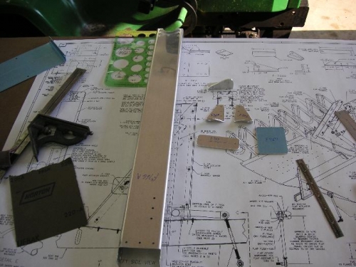 Fabricated electric flap parts