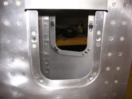 Elevator horn access plates