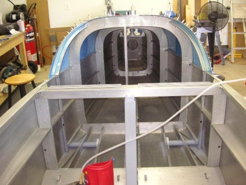 Side stiffeners finished!