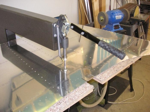 Drlled, deburred, dimpled