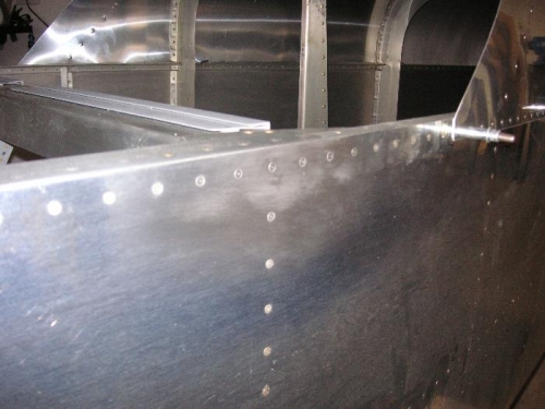 Difficult to get to these rivets