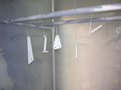 roll servo brackets, ready to install