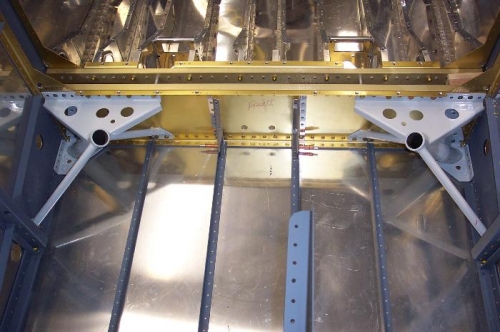 Attach webs set in place.