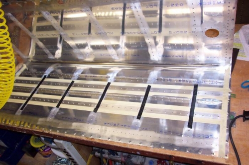 Masked area to keep it clean