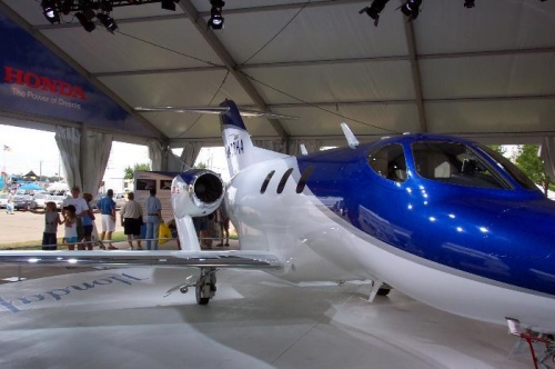 Honda Jet was very quiet and cool!