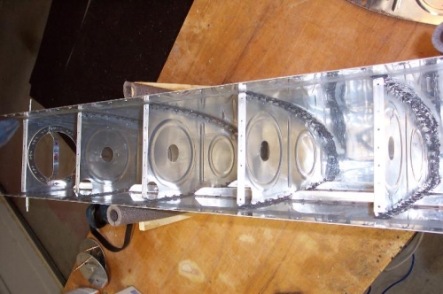 four ribs out of seven are done in each tank.