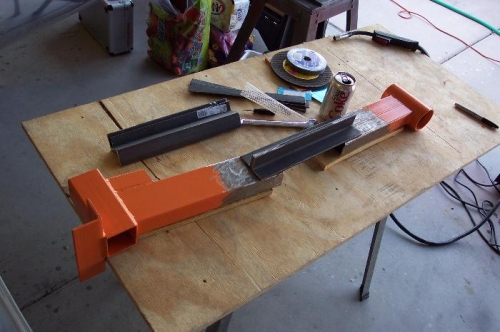 Preping the engine stand for modification