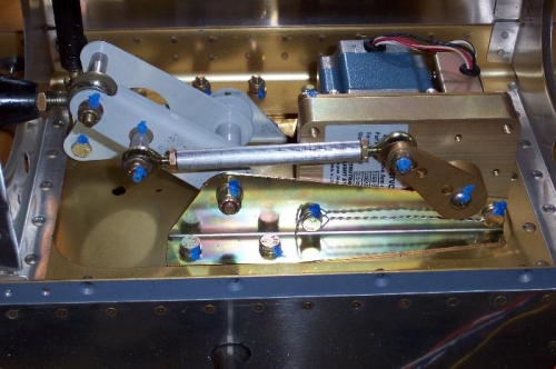 Side view.  Nice clean setup.