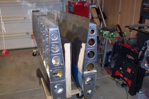 Both wings in the cart.