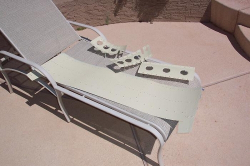 Painting the stiffener parts