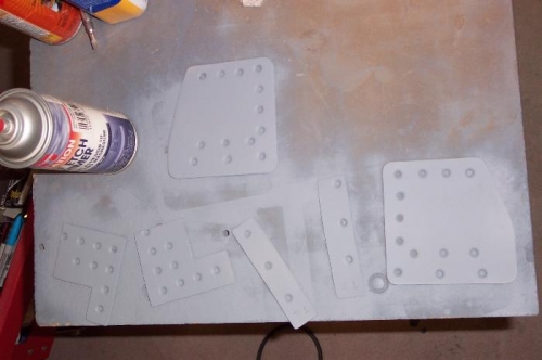 Doublers and cover plates primed