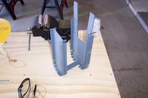 Tail bulkheads assembled