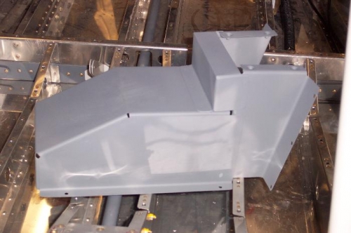 Modified Cover box.  Should look OK once painted and installed