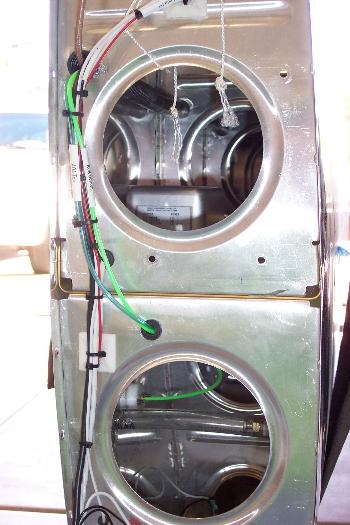 tubing runs on end of wing