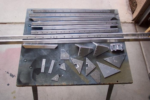 Primed the stiffener parts.