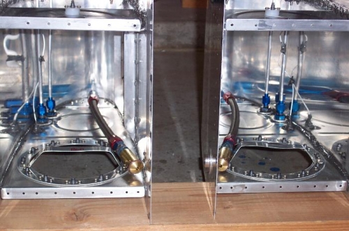 sending wire, fuel fittings and flop tubes