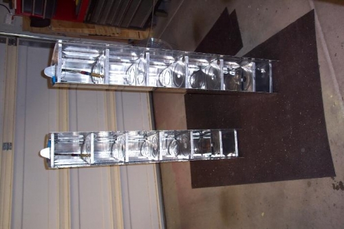 RIb installed, other connections are sealed and ready