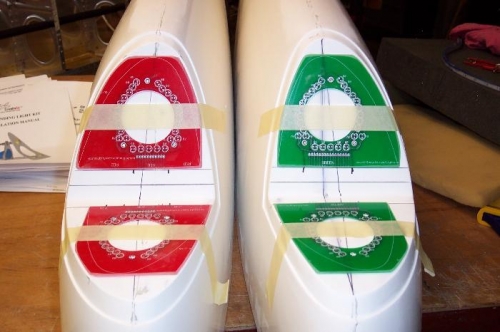 Laid out the light location