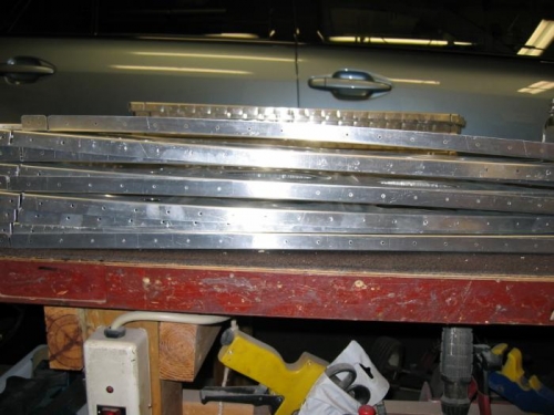 Ribs raw from Vans, warped from the press process.