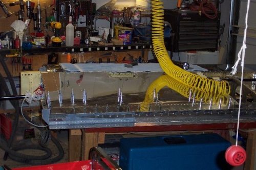 Left wing on the table