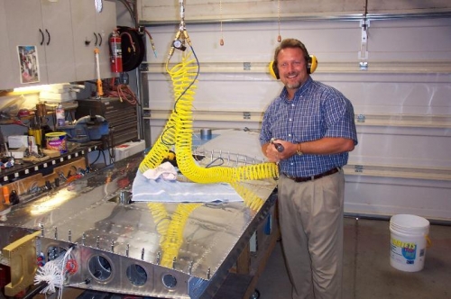 Barry Carroll - Expert Rivet driver!