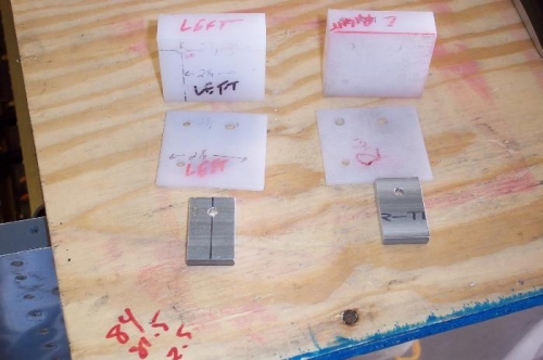 match drilled blocks