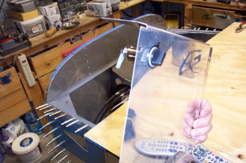 Installed cigarette lighter