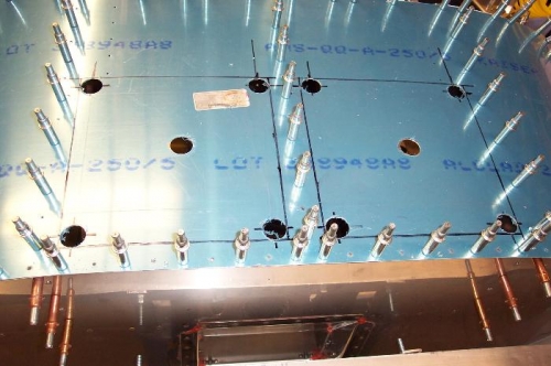 Laid out the hatches