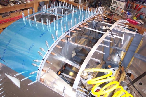 Drilled the weatherstrip trim