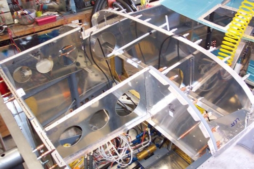 Working on forward fuse fitup