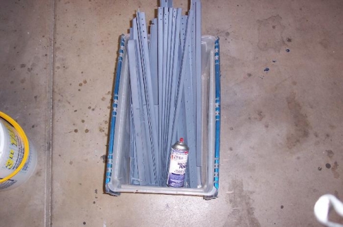 three cans later, all done.