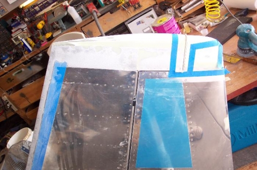 note the uneven transition