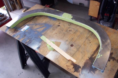 Lite weight filler applied