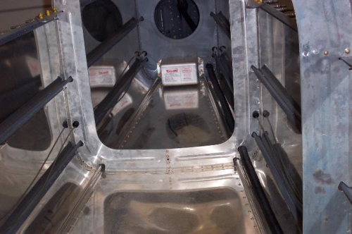 Conduit run on the right side of the picture.