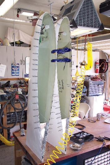 Riveting on the nutplates