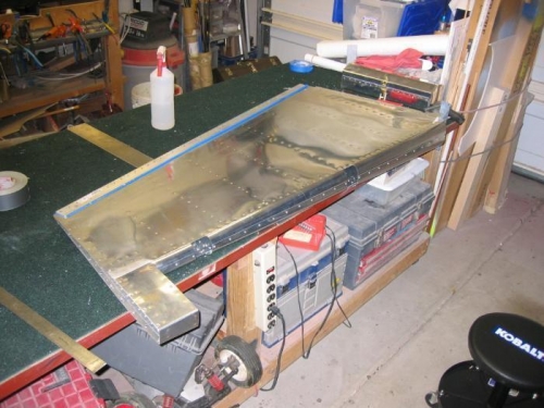 Proseal done, LE rolled and riveted