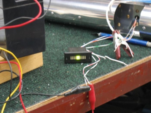 Trim tab position indicator works!