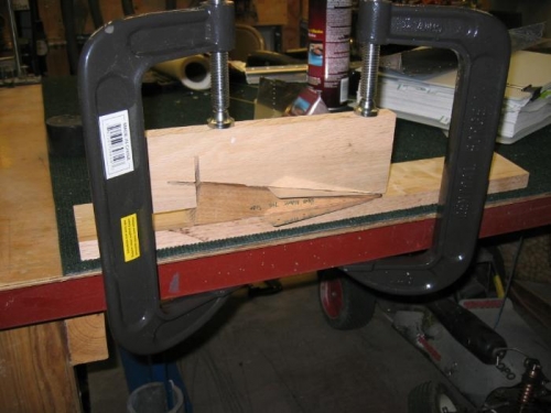 Hardwood bending blocks worked good.