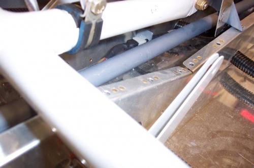 Molex bracket installed